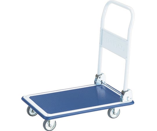 プレス製台車　ドンキーカート　折りたたみ式740×480　4輪自在