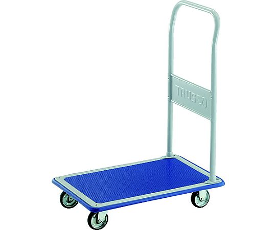 プレス製台車　ドンキーカート　固定式740×480　ハンドル高さ1000
