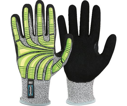 耐切創繊維耐衝撃手袋　反射視認耐油モデル　115.9007　S