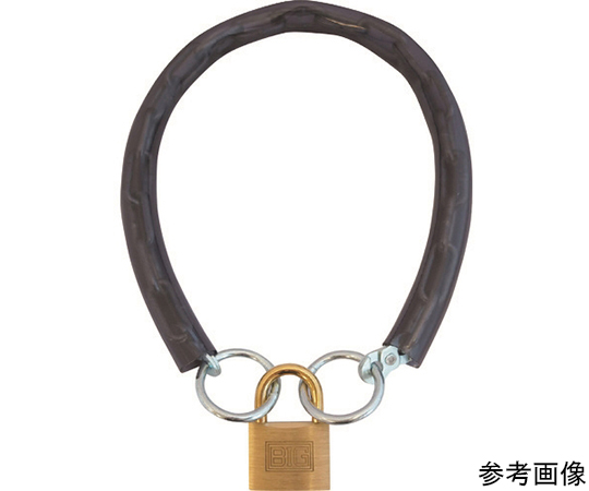 南京錠 チェーン＆パドロックシリンダー錠タイプ600mm