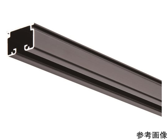 カーテンレール D30カーブレール800×800×300Rアルミ ブラック