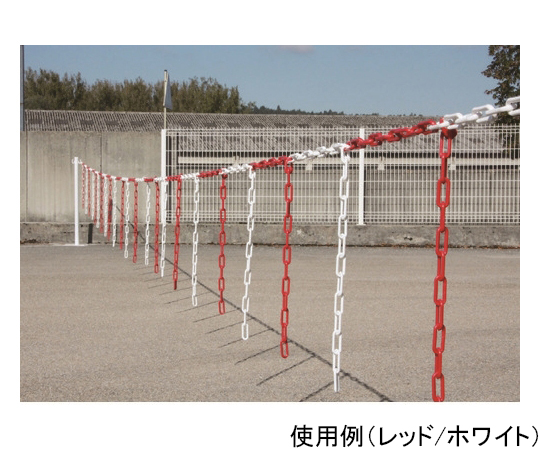 注意喚起プラチェーン　バリアチェーン　イエロー/ブラック　5m