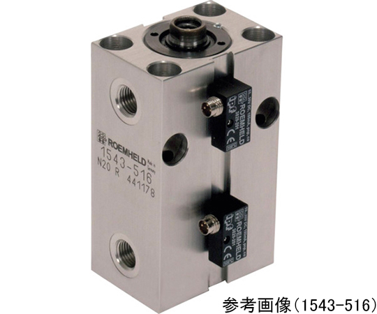 64-8341-80 油圧シリンダー ブロック・シリンダー ストローク 20mm ピストン径25 1543513 【AXEL】 アズワン