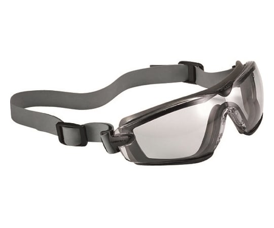 セーフティーゴーグル（通気孔付タイプ） コブラTPR クリア ネオプレンバンド