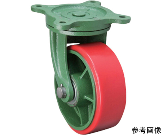 鋳物製キャスター 幅広型自在金具付ウレタン車輪 200X50