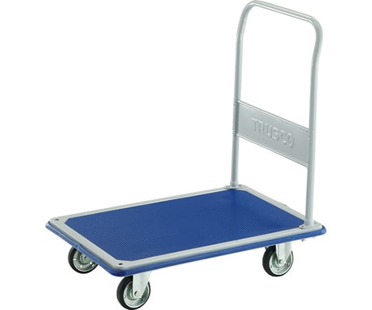 プレス製台車　ドンキーカート　固定式915×615　ハンドル高さ1000