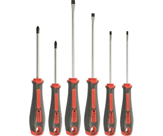 パワーグリップドライバーセット　+2本/-4本