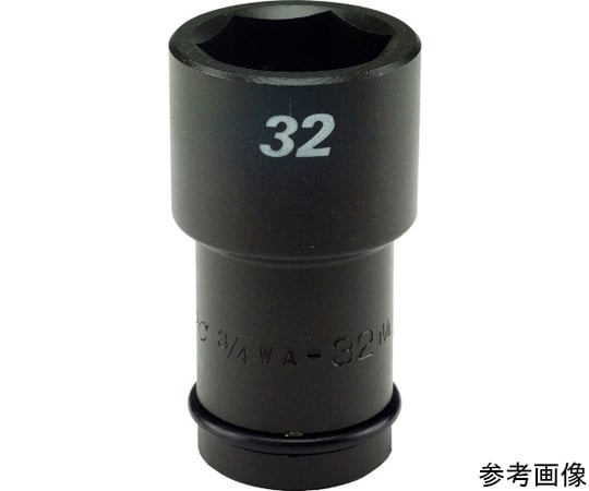 インパクト　セミロング　ソケット　差込角19.0mm　対辺14mm