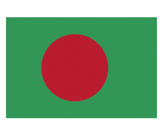 卓上旗（16×24cm）バングラディシュ 406615