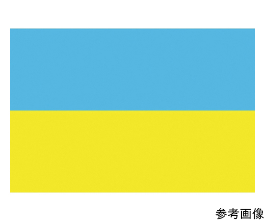 64-8373-68 国旗No.2（90×135cm） ウクライナ 426142 【AXEL】 アズワン