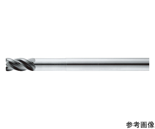 4枚刃 不等すくい角ロングリーチラジアスエンドミル ミリ仕様 Z1MPLC（TXコーティング） 刃径16mm 刃長20mm 全長115mm シャンク径16mm