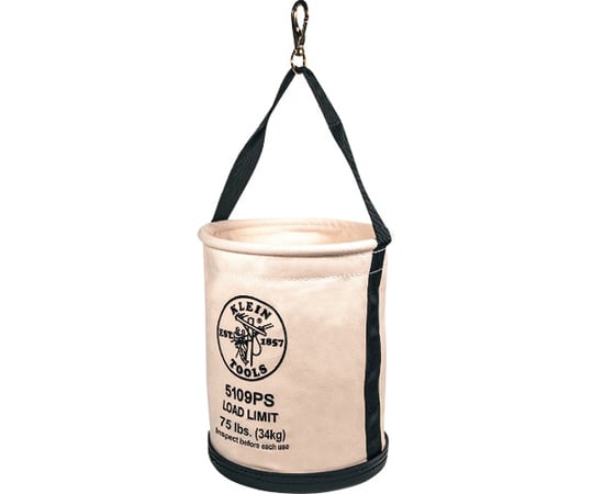 電工バケツ　Φ305X381　ホワイト　吊具付