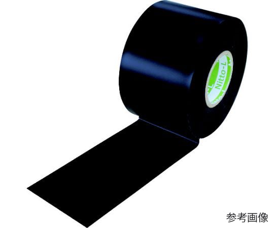 リアル　塩化ビニル系防食テープ　NO.51LS　0.4mm×50mm×10M　ブラック（5巻入り）