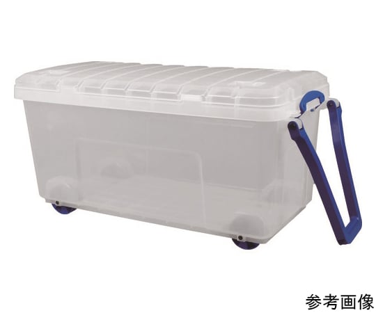 64L Really Useful Wheeled Trunk クリア