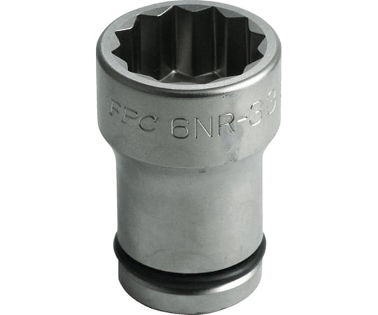ナットランナー用ソケット　差込19mm　対辺33mm