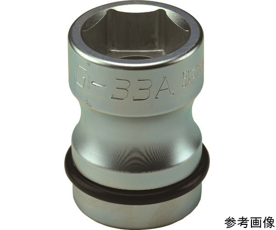 インパクト用　スーパースリム　浅口ソケット　差込25.4mm　対辺41mm