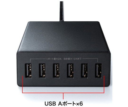 64-8399-55 USB充電器 ACA-IP67BK