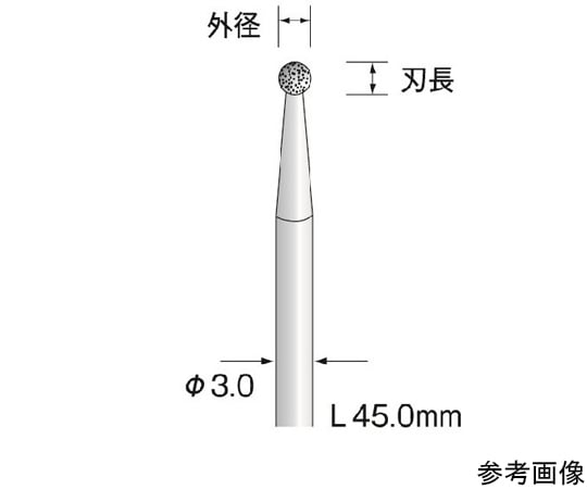 電着CBNバー #325 φ0.9