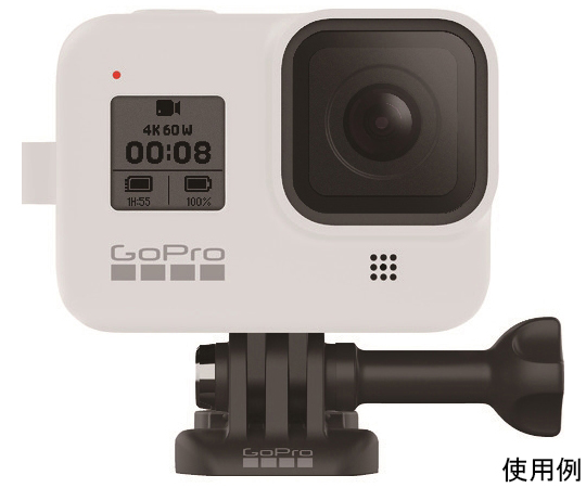 ウェアラブルカメラ用オプション スリーブ+ランヤードforHERO8 ホワイト AJSST-002