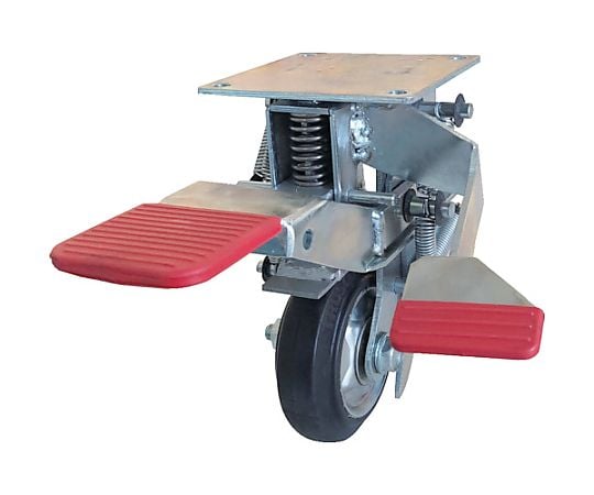 前進アシスト機構付き台車ストッパー　150Φ用