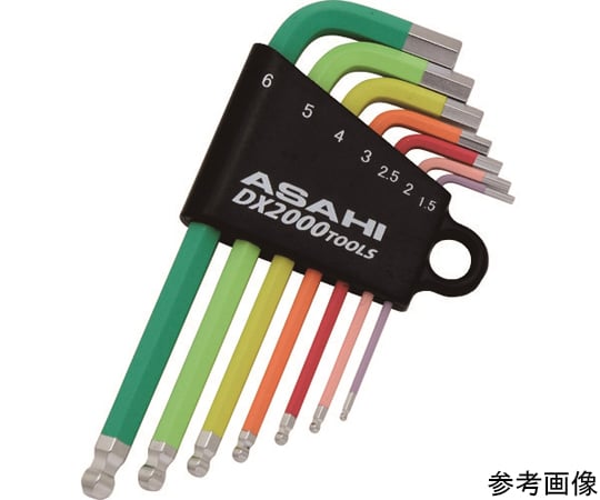 オーロライン　ボールポイント六角棒レンチセット7本組