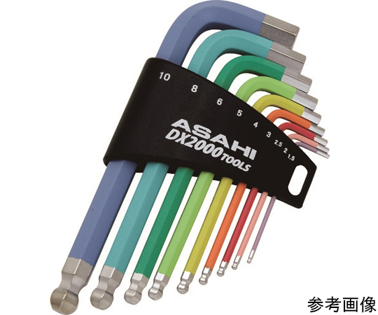 オーロライン　ボールポイント六角棒レンチセット9本組