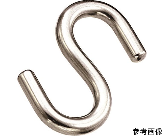 ステンレス　ロープ用Sカン　ストレート　全長66mm