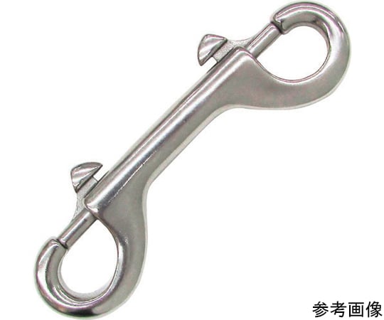 ステンレス　ダブルヘッドナスカン　長さ89.5mm　（1袋入）