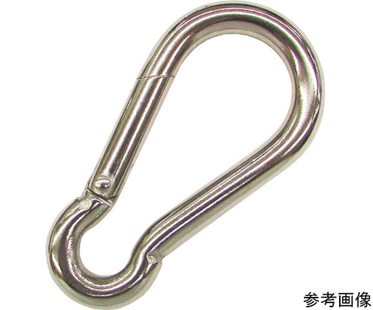 ステンレス　スナップフックBW型　線径4mm　長さ45mm　（1個入）