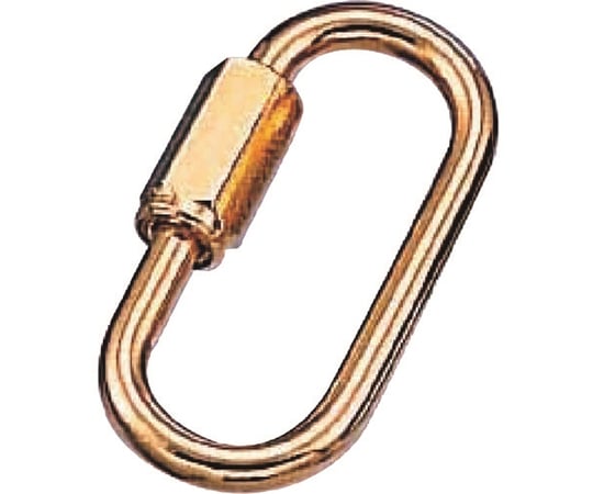 ステンレス 高級ミニチェーン用リングキャッチ ゴールド 線径2.5mm