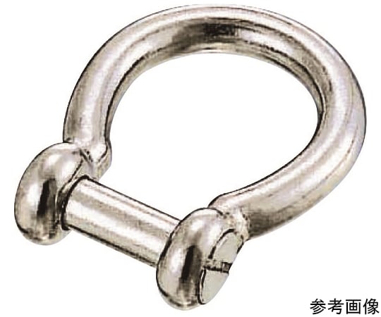 ステンレス　沈みオタフクシャックル　呼び8mm