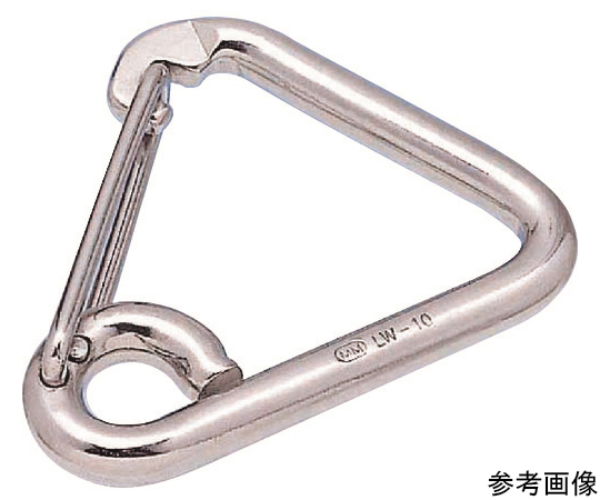 64-8418-87 ステンレス ベルトフック（ベルト用） 線径6mm 長さ