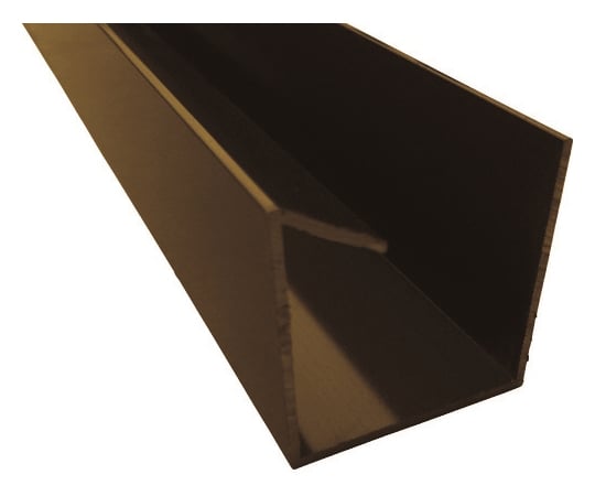 波板用アルミ母屋材 30×30×1.1T ブロンズ 4m