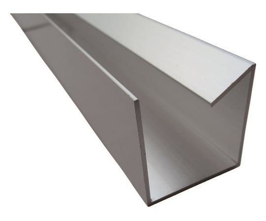 波板用アルミ母屋材 30×30×1.1T シルバー 4m