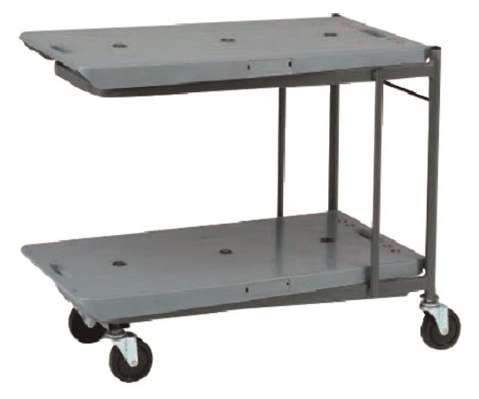 店舗用台車 ネスティングカットテーブル45N 2段 均等荷重：上80kg、下100kg BBA003