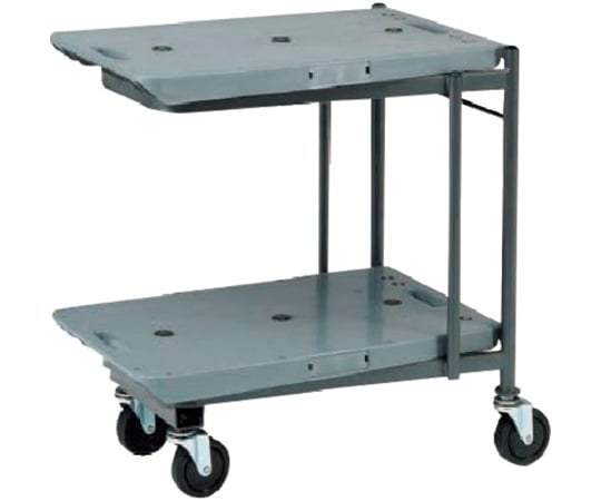 店舗用台車 ネスティングカットテーブルSLN 2段 均等荷重：上80kg、下100kg BBA021