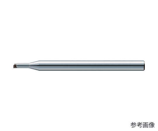 1枚刃超仕上げ加工用ロングネックラジアス　外径0.4×コーナー半径R0.05×有効長1.5×刃長0.24×全長50