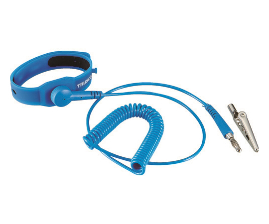 クリーンルーム用リストストラップ　コード有効長1.8m