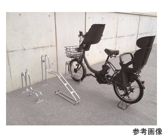 平置き自転車ラック独立式サイクルスタンド　スタンド高タイプ　CS-G1B-S