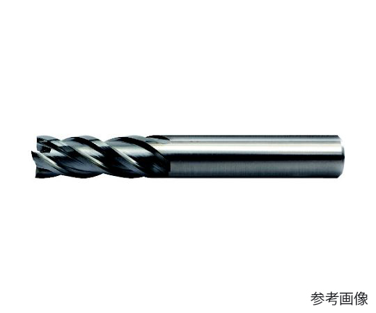 4枚刃不等分割不等リード高能率スクエアCXES　外径1×刃長4×全長60×シャンク径4