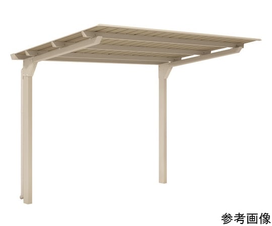 自転車置場サイクルロビー　基準型スチール屋根　間口3068