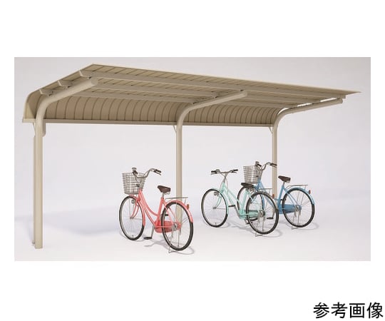 自転車置場サイクルロビー　連結型スチール　間口2550