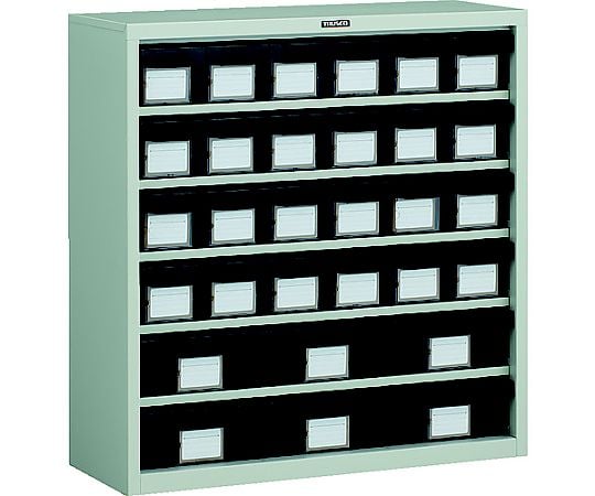 コンテナラックケース バンラックケース M型 導電引出小X24 大X6個