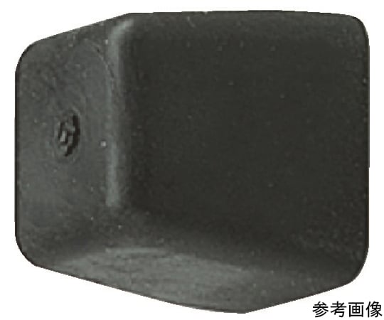 スクエア戸当たり　20X25　黒