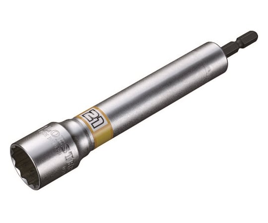 電ドルソケット"ストロック"　ロングソケット　12角　対辺21mm