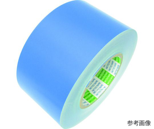 ラインテープE‐A（BC）　0.16mm×75mm×50m　青