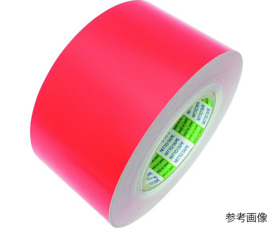 ラインテープE‐A（BC）　0.16mm×75mm×50m　赤