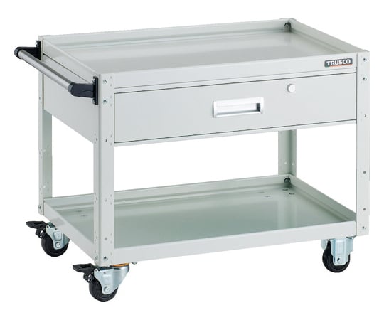 イーグルワゴン 750X500XH600 深型1段引出付 ホワイト