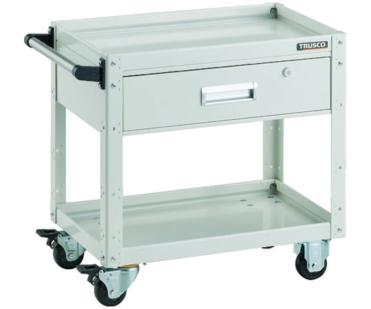 イーグルワゴン 600X400XH600 深型1段引出付 ホワイト