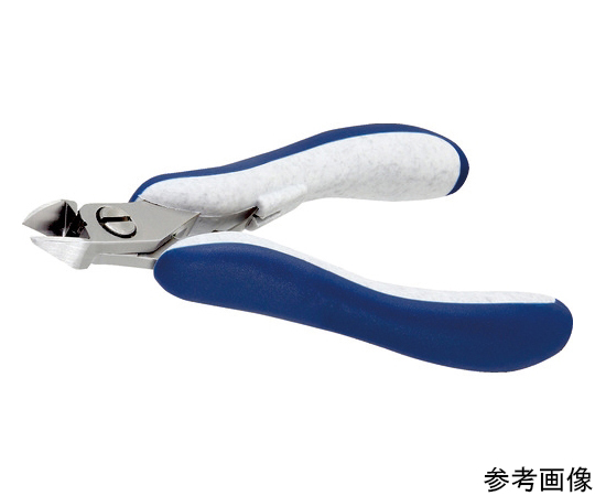 ESD精密ニッパ　長円形　セミフラッシュ刃　120mm